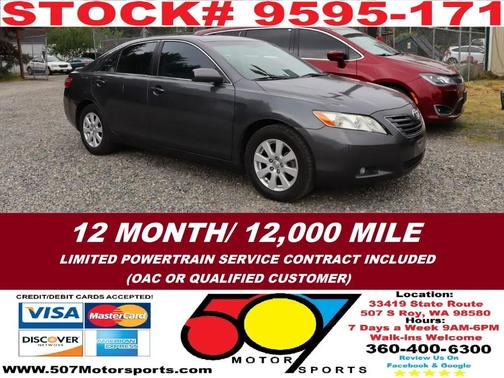 Magnetic Gray 2007 Toyota Camry XLE V6