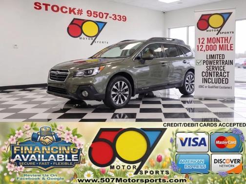 Wilderness Green Metallic 2016 Subaru Outback 2.5i Limited