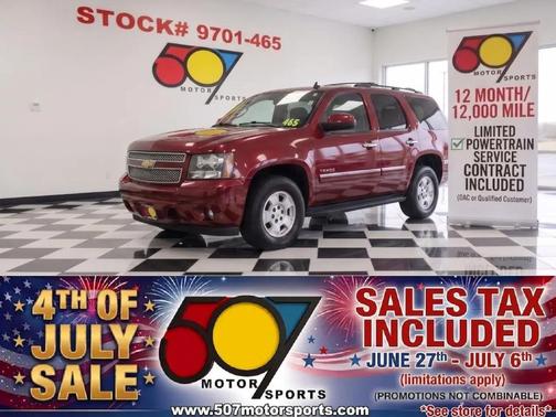 Red 2011 Chevrolet Tahoe LT