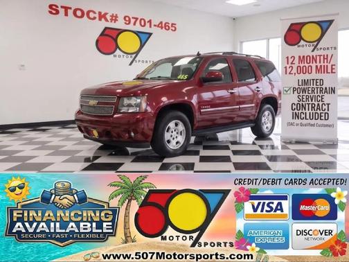 Red 2011 Chevrolet Tahoe LT
