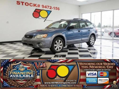 Blue 2006 Subaru Outback 2.5 i
