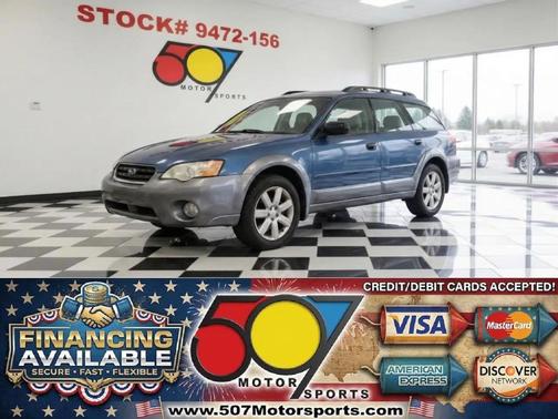 Blue 2006 Subaru Outback 2.5 i