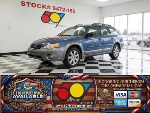 Blue 2006 Subaru Outback 2.5 i