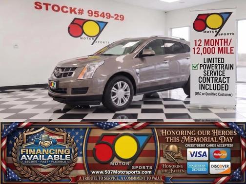 Brown 2012 Cadillac SRX Luxury Collection