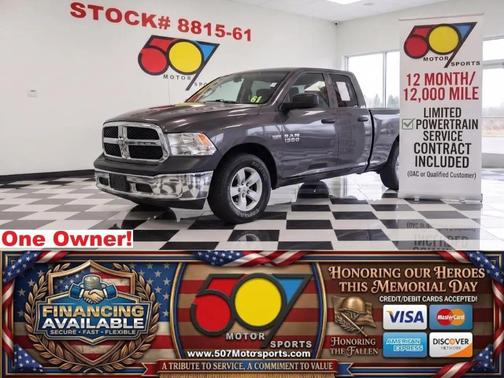 Gray 2017 RAM 1500 Tradesman