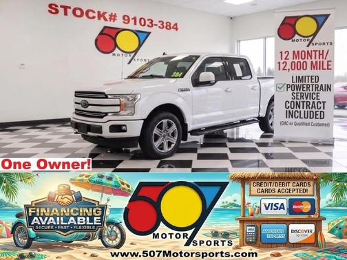 Oxford White 2019 Ford F-150 Lariat