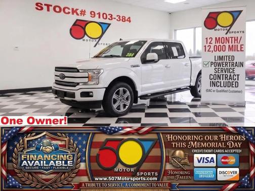 Oxford White 2019 Ford F-150 Lariat