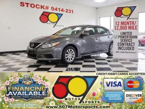 Gun Metallic 2018 Nissan Altima 2.5 SV