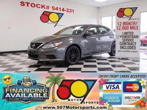 Gun Metallic 2018 Nissan Altima 2.5 SV