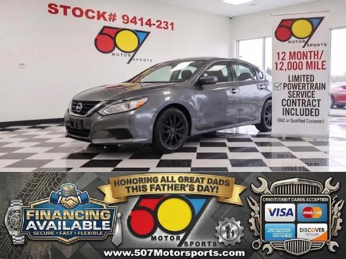Gun Metallic 2018 Nissan Altima 2.5 SV