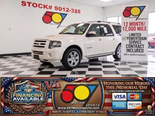 White Sand Tri-Coat Metallic 2007 Ford Expedition EL Limited