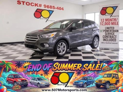 Magnetic Metallic 2017 Ford Escape SE
