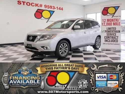 Brilliant Silver 2015 Nissan Pathfinder SV