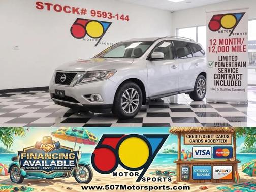 Brilliant Silver 2015 Nissan Pathfinder SV