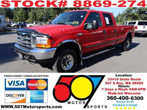1999 Ford F-350 XLT Crew Cab Super Duty
