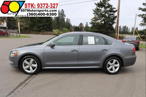 Platinum Gray Metallic 2015 Volkswagen Passat 1.8T Limited Edition