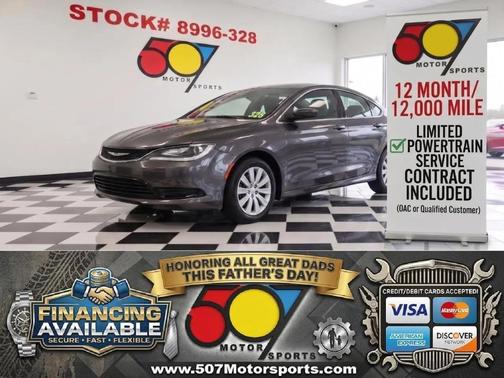 Granite Crystal Metallic 2016 Chrysler 200 LX