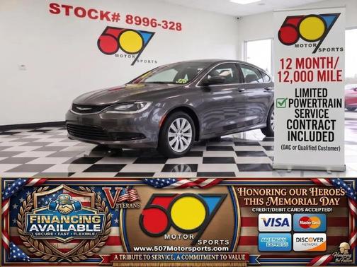 Granite Crystal Metallic 2016 Chrysler 200 LX