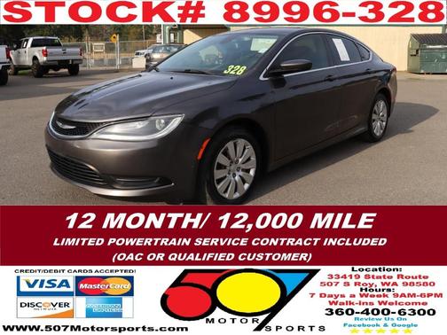 2016 Chrysler 200 LX