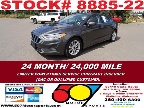 2020 Ford Fusion SE