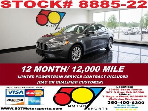 2020 Ford Fusion SE