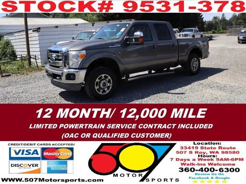 Sterling Gray Metallic 2013 Ford F-250 Lariat