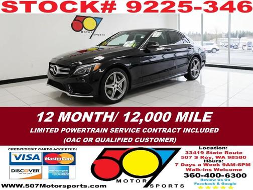 2015 Mercedes-Benz C-Class C 300 4MATIC