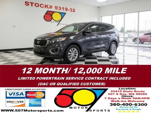 Platinum Graphite 2017 Kia Sorento LX
