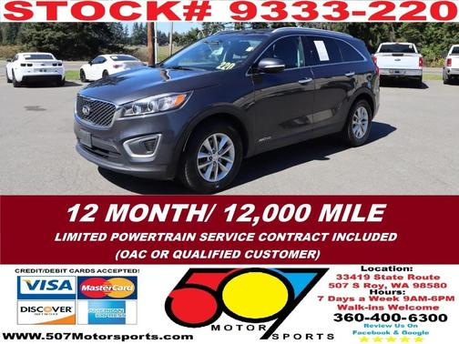 Platinum Graphite 2017 Kia Sorento LX