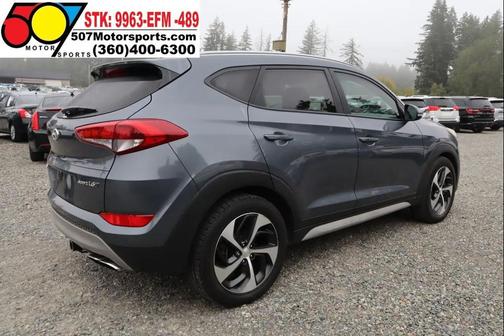 Coliseum Gray 2017 Hyundai TUCSON Sport