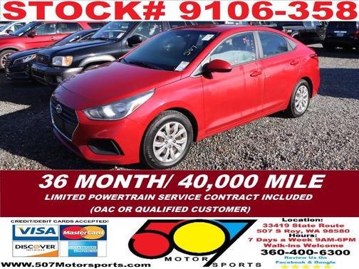 2018 Hyundai Accent SEL