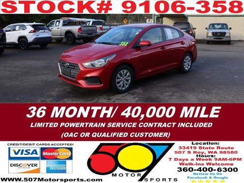 2018 Hyundai Accent SEL