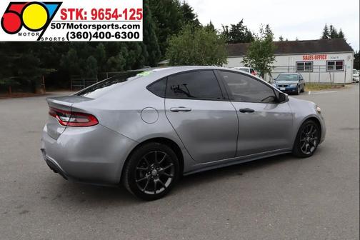 Billet Silver Metallic Clearcoat 2015 Dodge Dart SXT