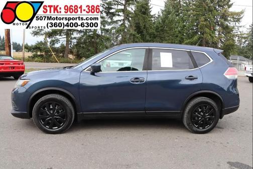 Arctic Blue Metallic 2016 Nissan Rogue S