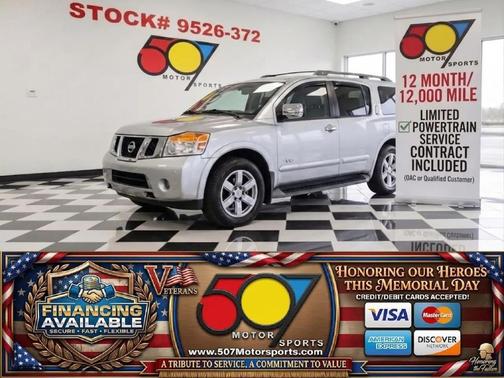 Silver Lightning 2009 Nissan Armada LE