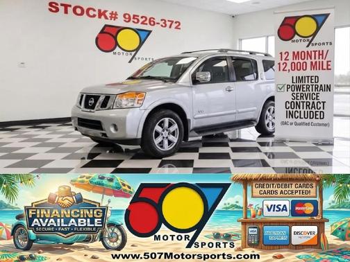 Silver Lightning 2009 Nissan Armada LE
