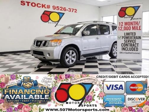 Silver Lightning 2009 Nissan Armada LE