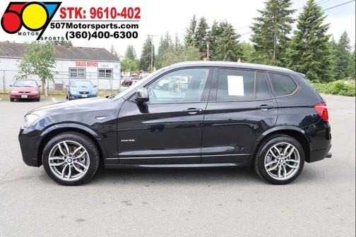 Black 2016 BMW X3 xDrive35i