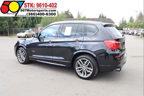Black 2016 BMW X3 xDrive35i