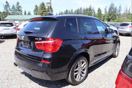 Black 2016 BMW X3 xDrive35i