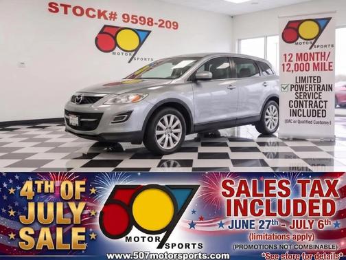 Liquid Silver Metallic 2010 Mazda CX-9 Grand Touring