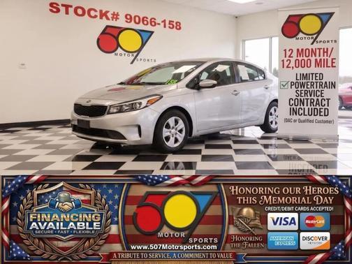 Silky Silver 2018 Kia Forte LX