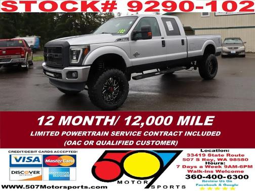 Ingot Silver Metallic 2015 Ford F-350 XLT