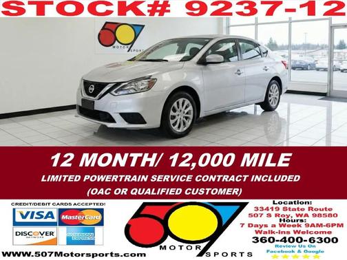 2019 Nissan Sentra SV