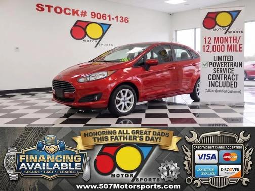 Hot Pepper Red Metallic Tinted Clearcoat 2019 Ford Fiesta SE