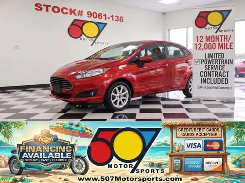 Hot Pepper Red Metallic Tinted Clearcoat 2019 Ford Fiesta SE