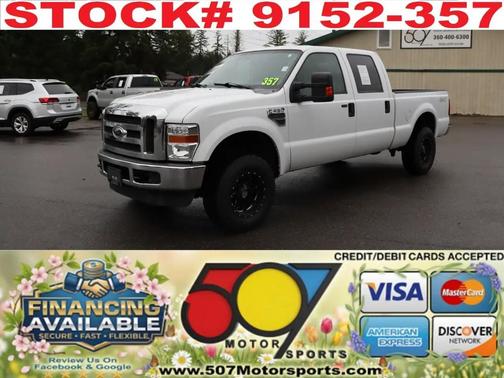 Oxford White Clearcoat 2008 Ford F-250 XLT