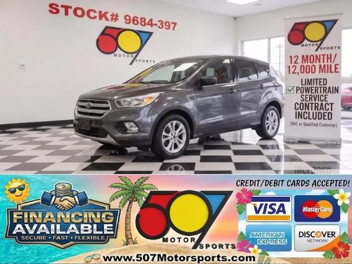 Gray 2017 Ford Escape SE
