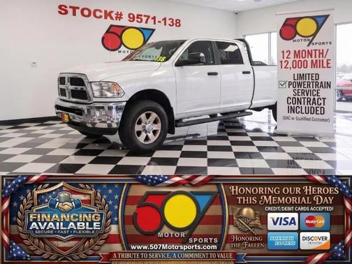 Bright White Clearcoat 2014 RAM 2500 SLT