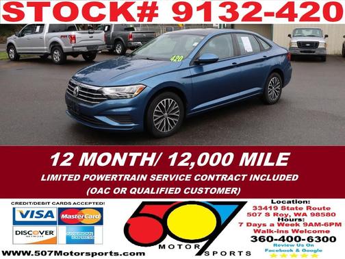 2019 Volkswagen Jetta 1.4T SEL